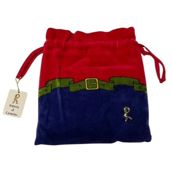 Roberta di Camerino drawstring Pouch handbag. Vintage NWT - Picture 6 of 9